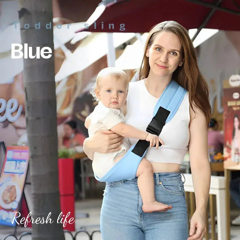 Baby Carrier Side Sling 3-36 Months | Lightweight & Ergonomic Baby Bumpers