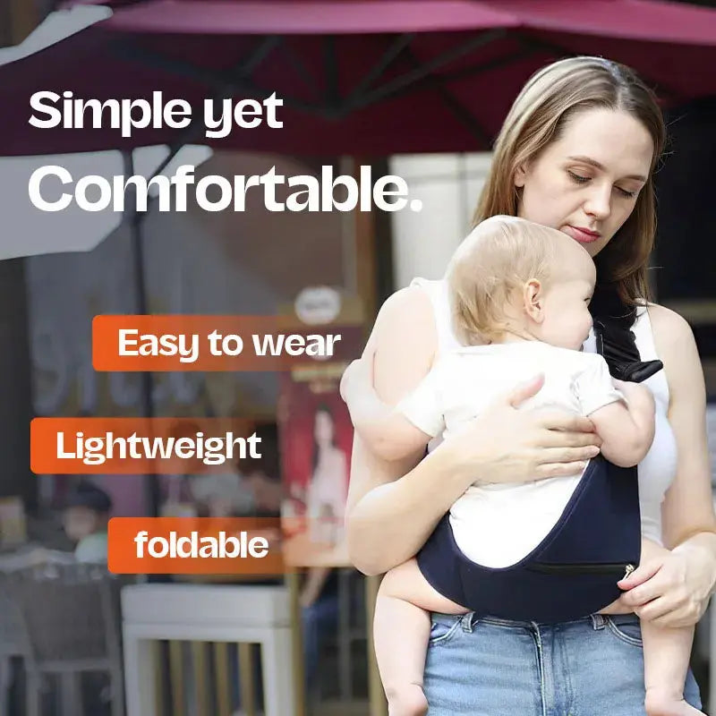 Baby Carrier Side Sling 3-36 Months | Lightweight & Ergonomic Baby Bumpers
