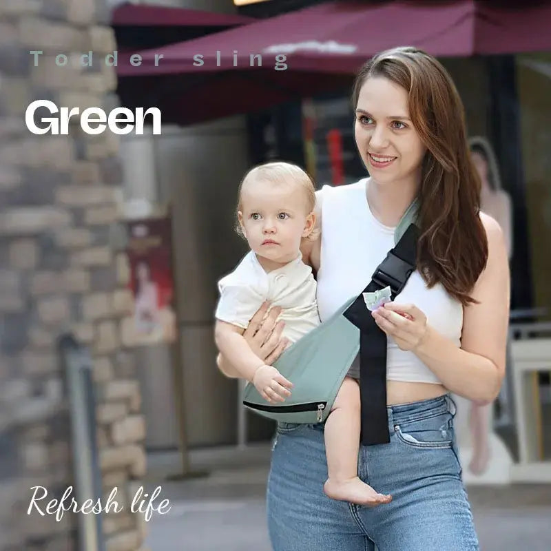 Baby Carrier Side Sling 3-36 Months | Lightweight & Ergonomic Baby Bumpers