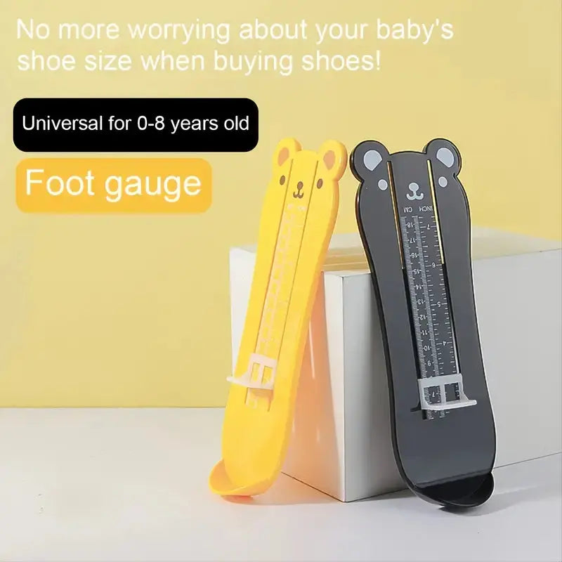 Kids Foot Measurement Gauge – Accurate Shoe Sizer for Infants & Toddlers Baby Bumpers