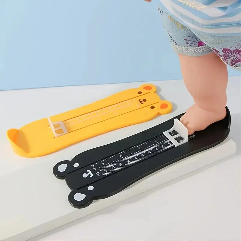 Kids Foot Measurement Gauge – Accurate Shoe Sizer for Infants & Toddlers Baby Bumpers