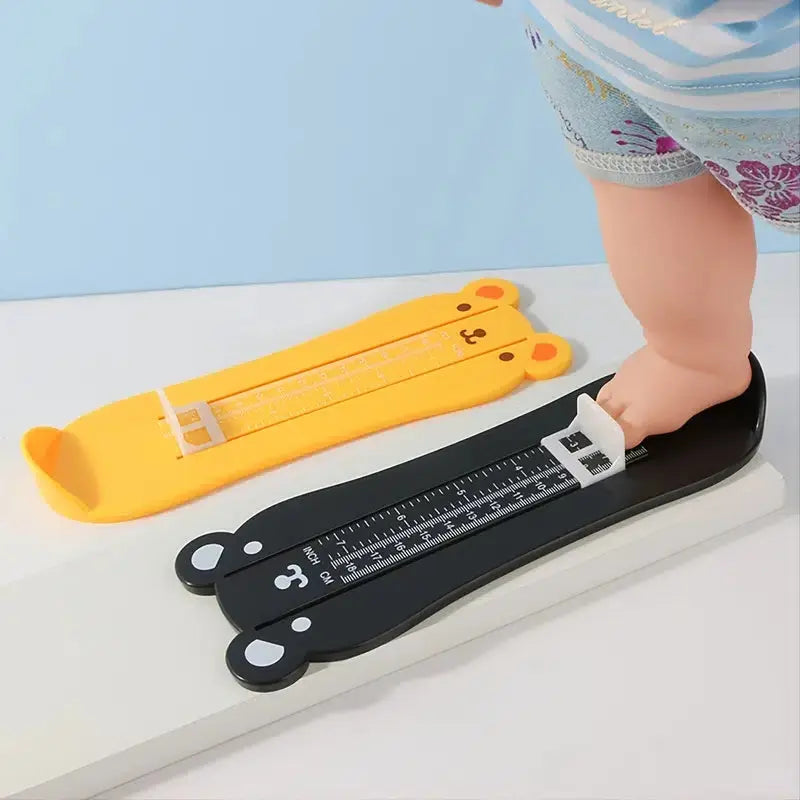 Kids Foot Measurement Gauge – Accurate Shoe Sizer for Infants & Toddlers Baby Bumpers
