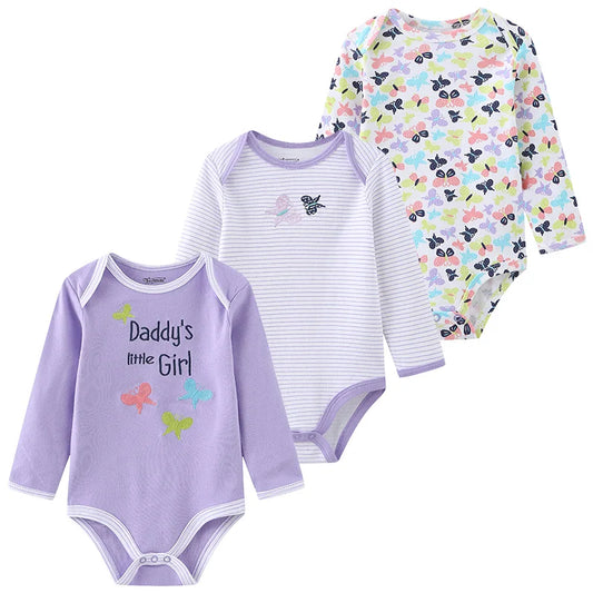Newborn Cotton Bodysuit 3-Pack – Soft Everyday Onesies - image 2