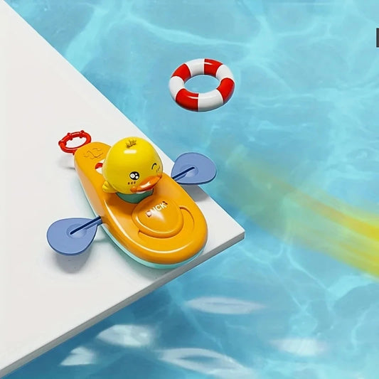Baby Bath Toy Set – Cute Ducks, Piglets, Cows Water Spraying Interactive Play - image 2