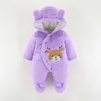Baby Christmas Elk Romper – Cosy Holiday Jumpsuit