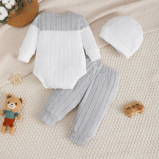 Color-Blocked Newborn Set - 0-18M Essentials - image 2