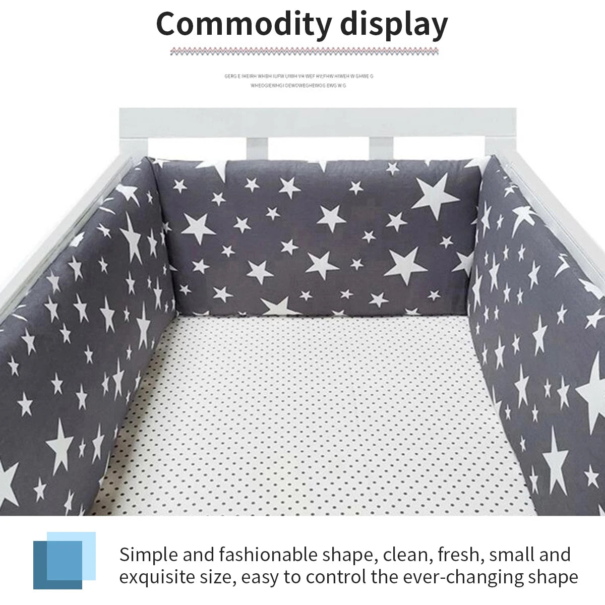 Baby Cot Bed Cushion Barriers
