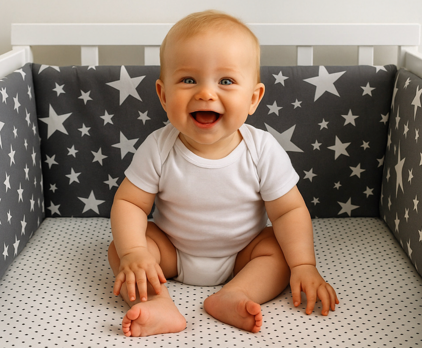 Baby Cot Bed Cushion Barriers