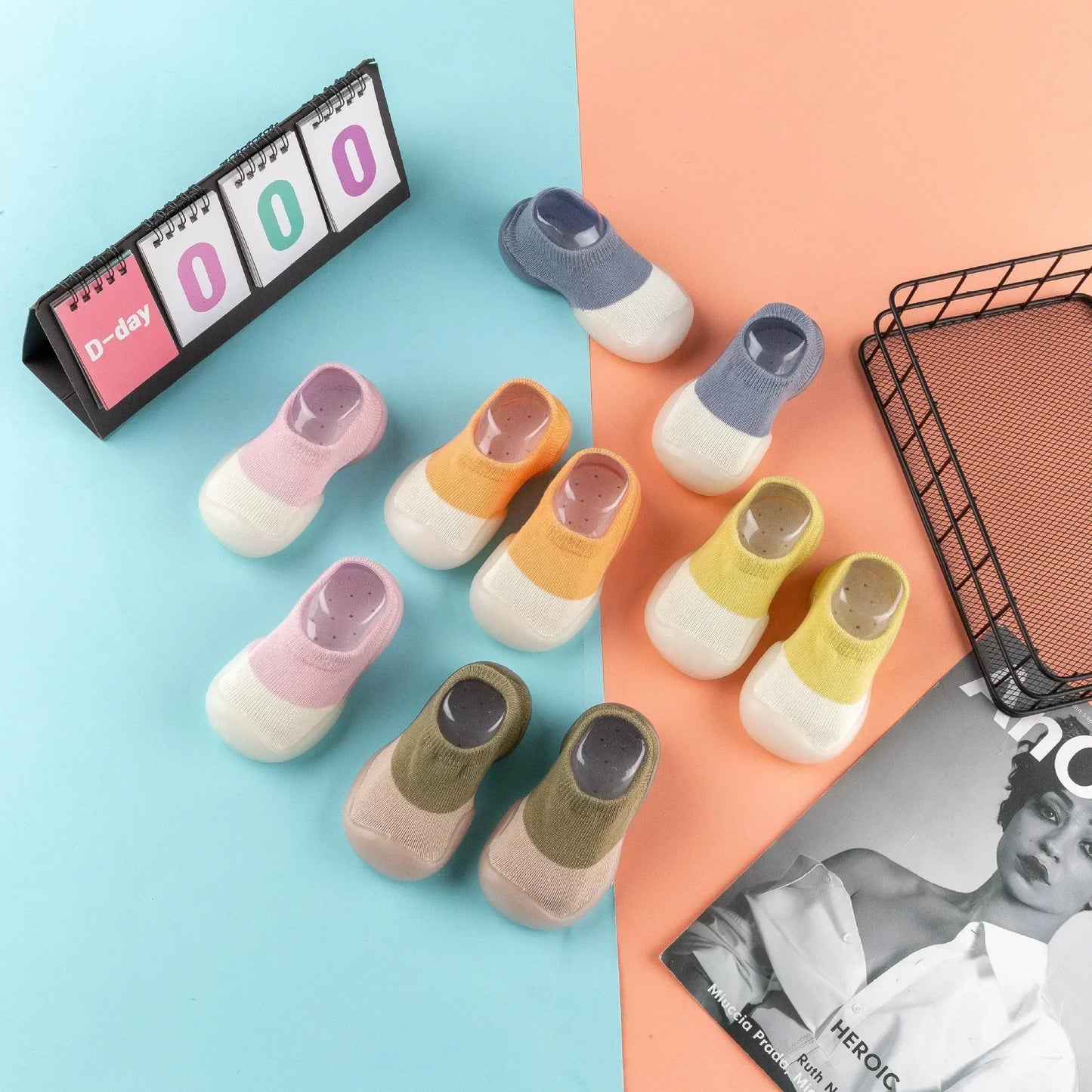 Anti-slip Sock Shoes Baby Bumpers