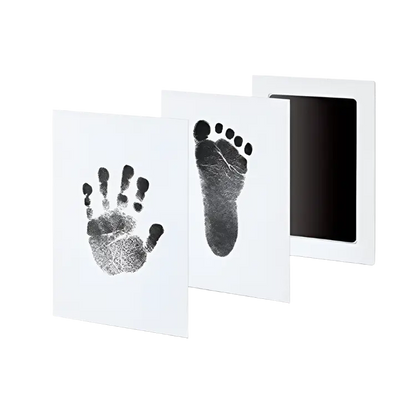 Baby Hand & Foot Print Kit – Safe Non‑Toxic No‑Touch Ink Pad Keepsake for Newborns Baby Bumpers