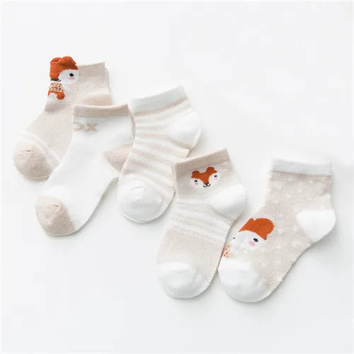 Baby Socks – Soft Cotton Comfort 5-Pack - image 8
