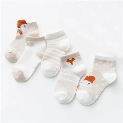 Baby Socks – Soft Cotton Comfort 5-Pack - image 8