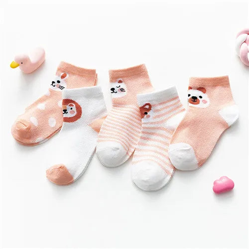 Baby Socks – Soft Cotton Comfort 5-Pack - image 14