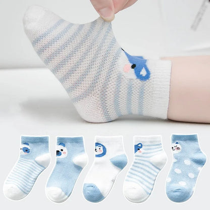 Baby Socks – Soft Cotton Comfort 5-Pack - image 2