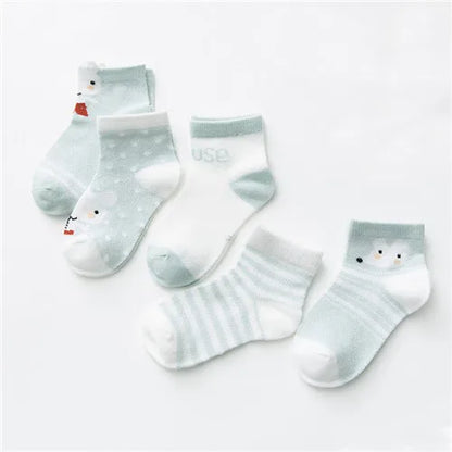 Baby Socks – Soft Cotton Comfort 5-Pack - image 7