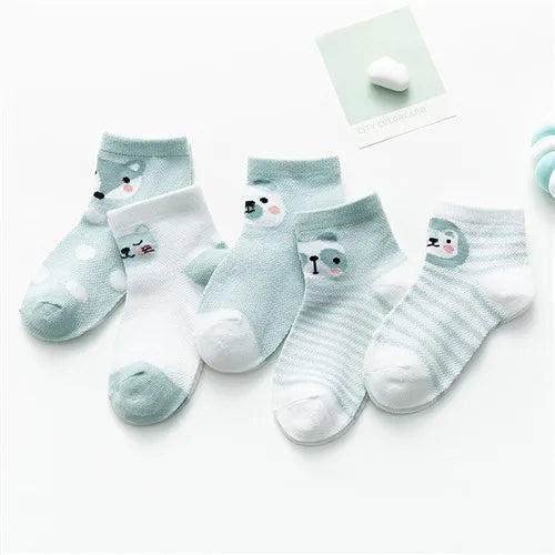 Baby Socks – Soft Cotton Comfort 5-Pack - image 19