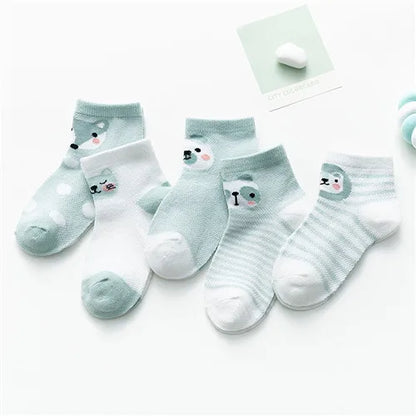 Baby Socks – Soft Cotton Comfort 5-Pack - image 19