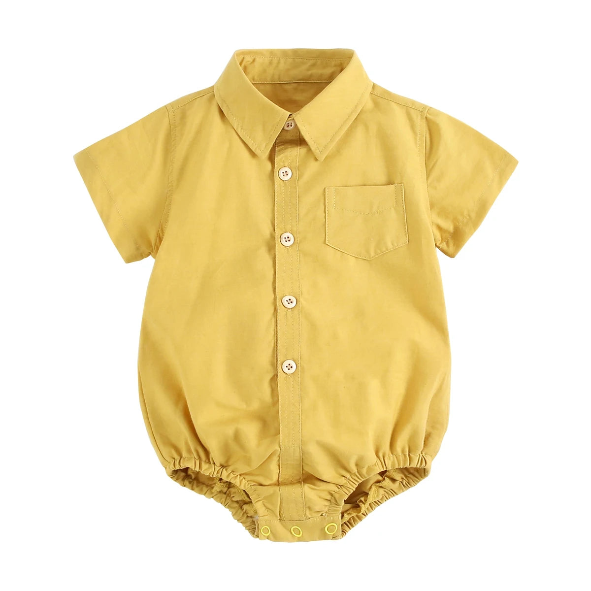 Baby Boy Plaid Bodysuit – Soft Summer Cotton Onesie