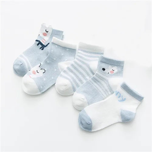 Baby Socks – Soft Cotton Comfort 5-Pack - image 18