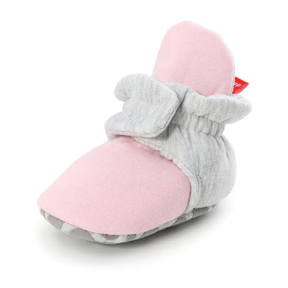 Baby First Walker Shoes – Soft Anti-Slip Star Booties