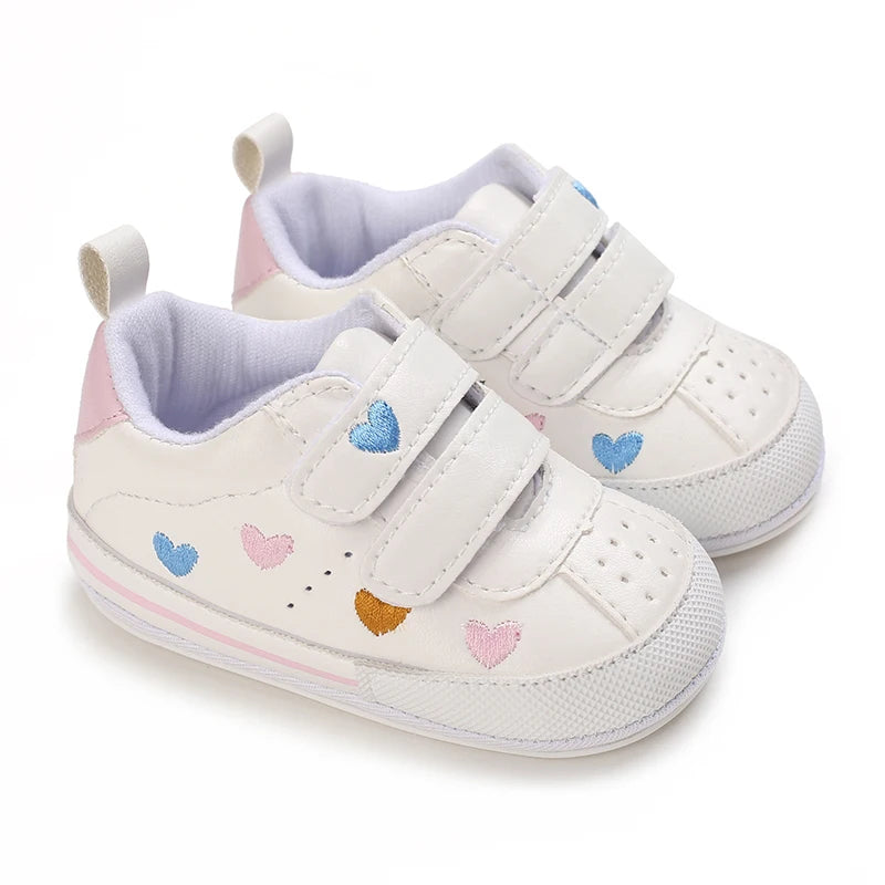 Baby Girl Soft Sole Crib Shoes - First Walker - image 3