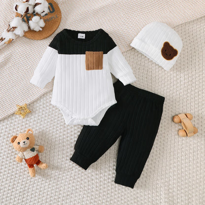 Color-Blocked Newborn Set - 0-18M Essentials - image 8