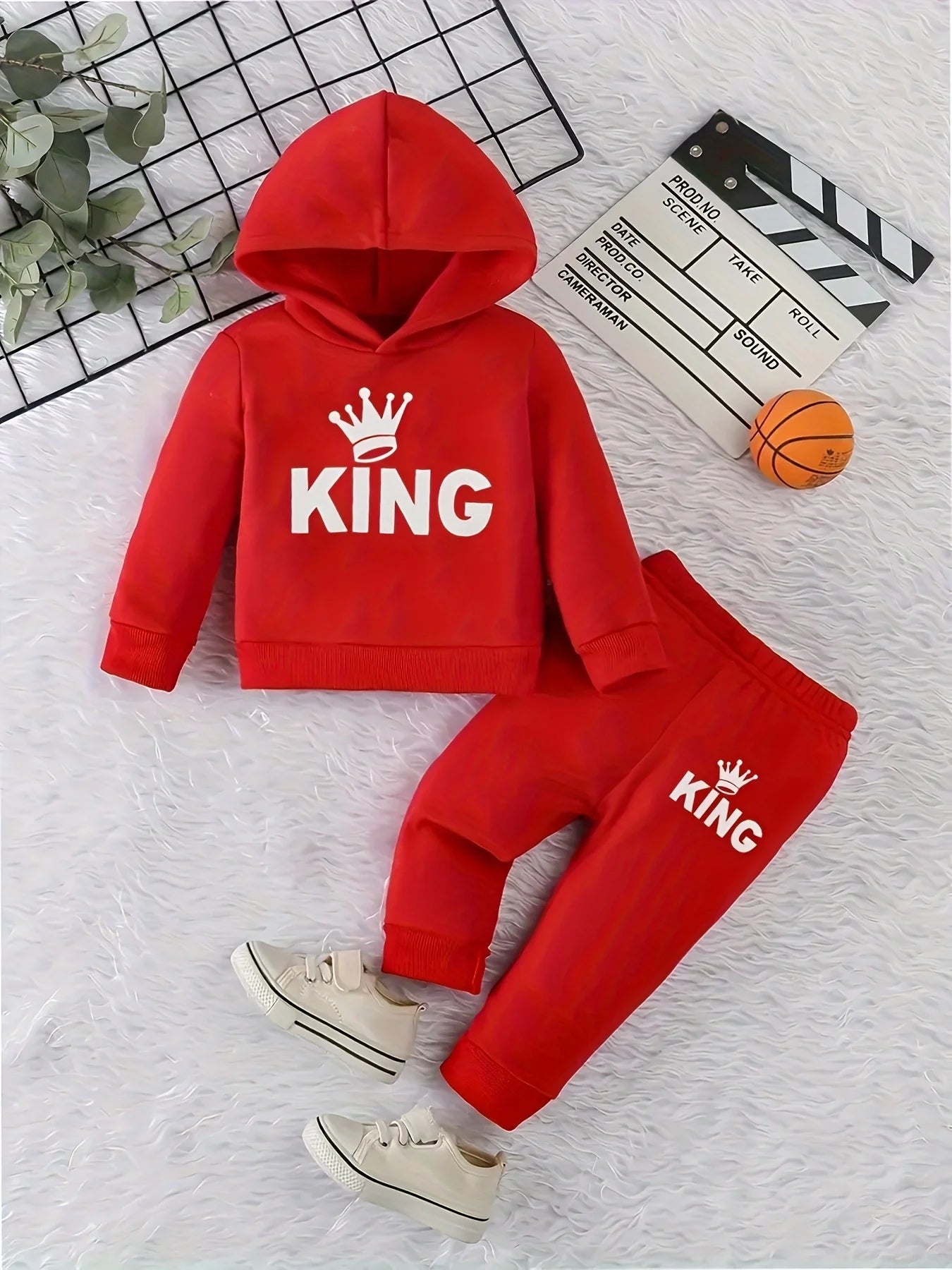 KING Crown Fleece Hoodie & Pants – Stylish Sportswear - image 5