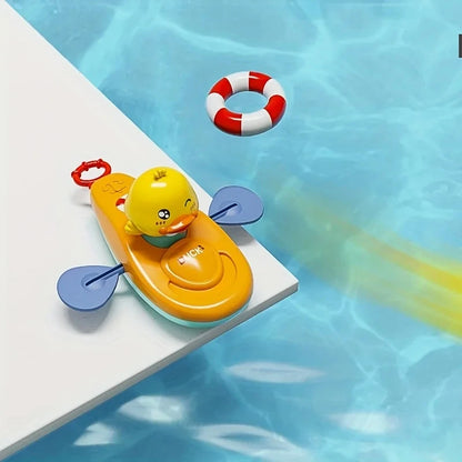 Baby Bath Toy Set – Cute Ducks, Piglets, Cows Water Spraying Interactive Play - image 2