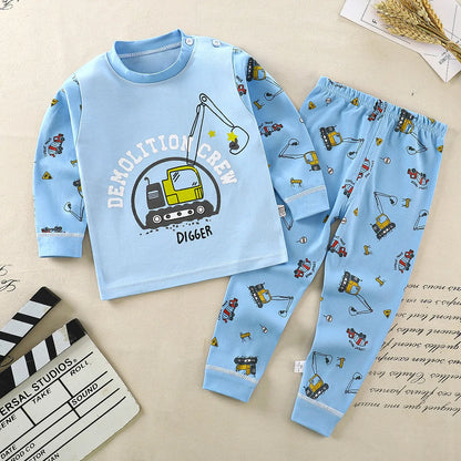 Cartoon Pajama Set – Cozy Sleepwear for Kids - image 6