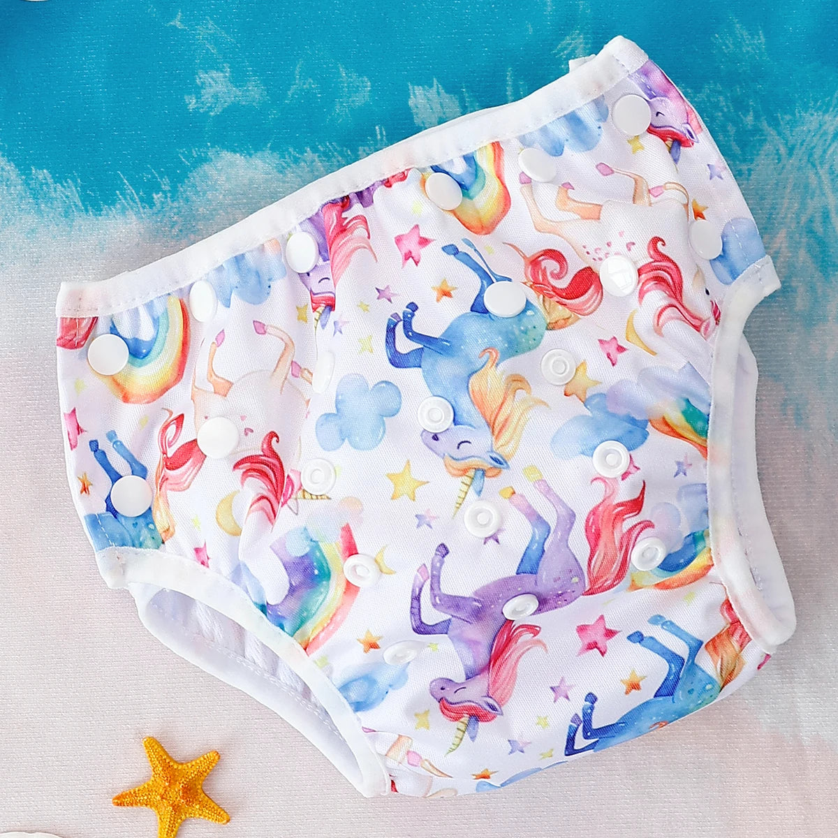 Baby Swim Diapers – Washable & Adjustable Fit