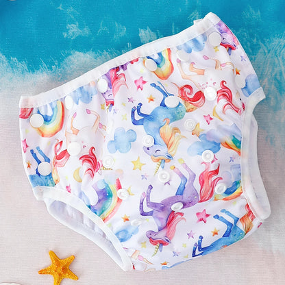 Baby Swim Diapers – Washable & Adjustable Fit