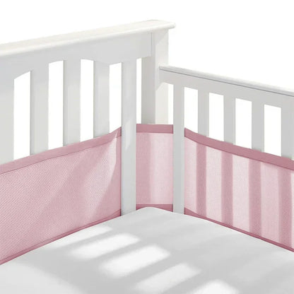 Breathable Mesh Baby Crib Guard - AirGuard™