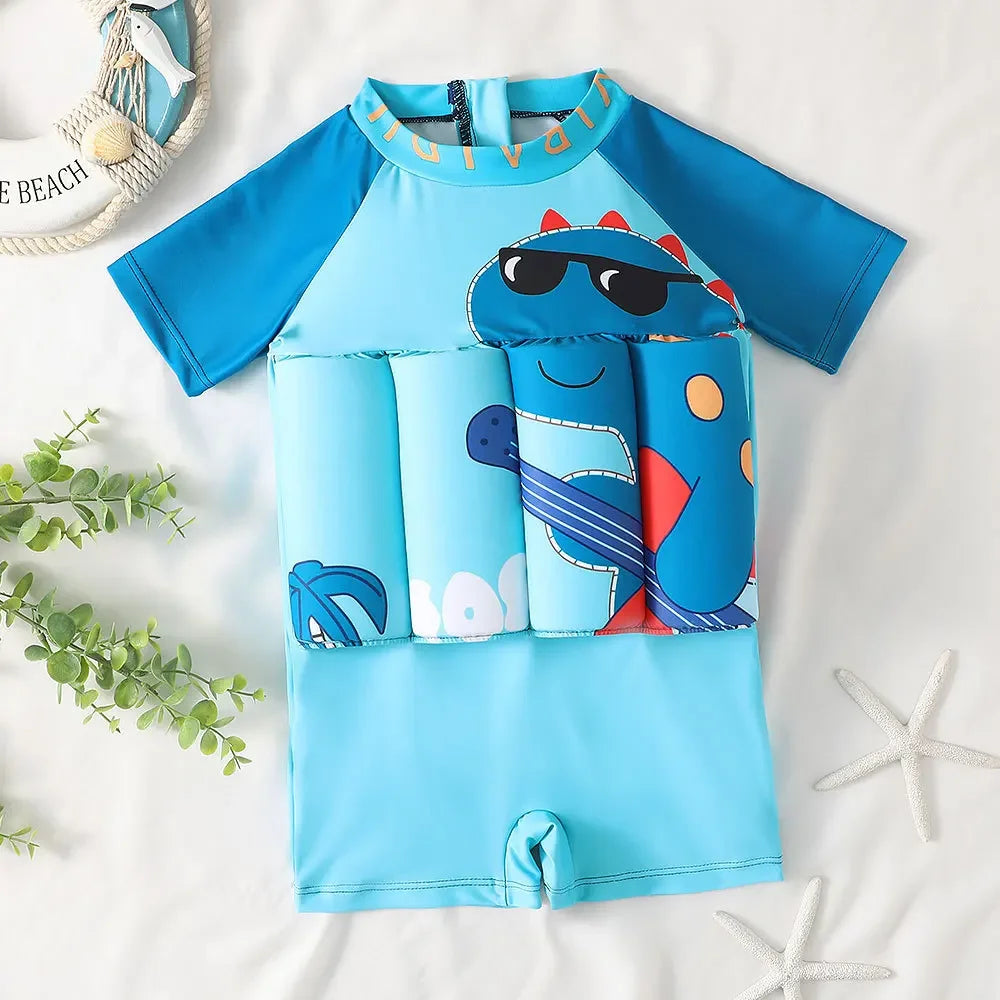 Kids Buoyancy Swimsuit – Safe Cartoon Float Swimwear - image 12