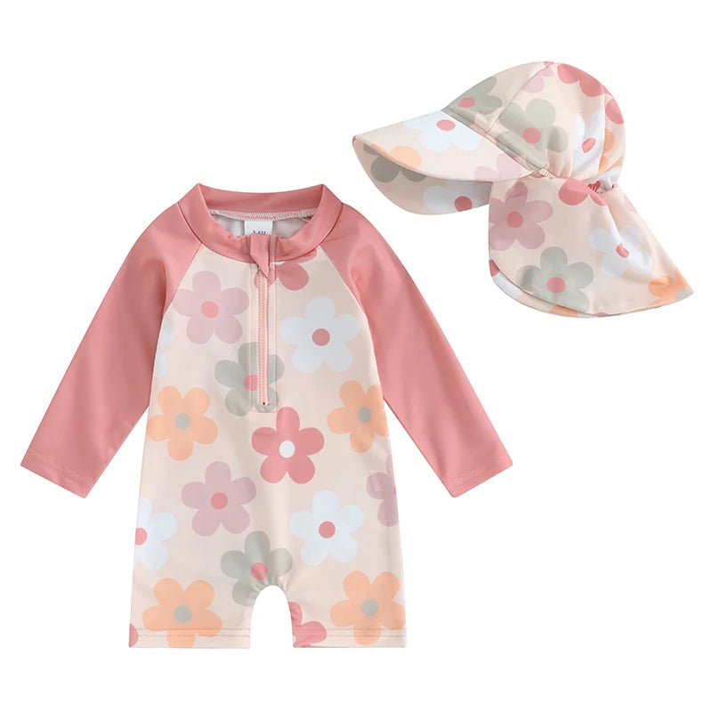 Baby Boys Rash Guard Set – Turtle & Dinosaur Print - image 13