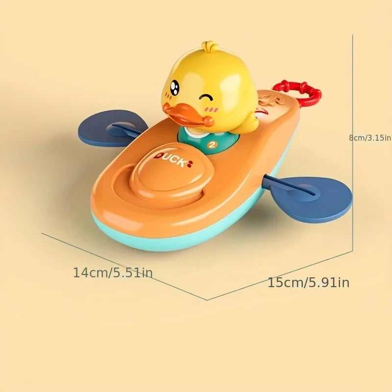 Baby Bath Toy Set – Cute Ducks, Piglets, Cows Water Spraying Interactive Play - image 6