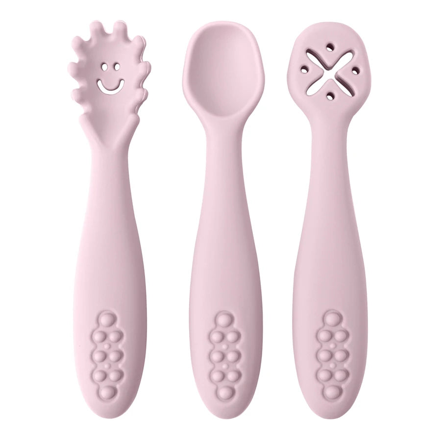Baby Silicone Spoon Set for Safe Feeding and Weaning - image 13