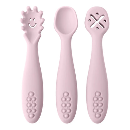 Baby Silicone Spoon Set for Safe Feeding and Weaning - image 13
