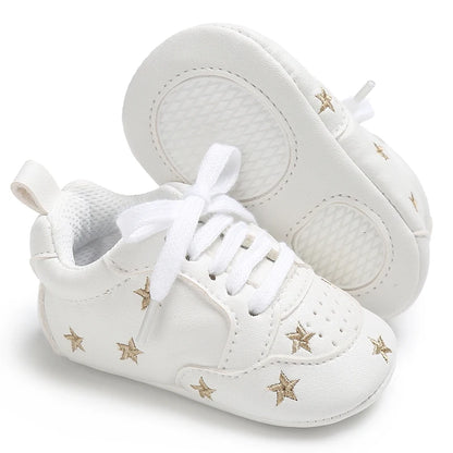 Baby Girl Soft Sole Crib Shoes - First Walker - image 18