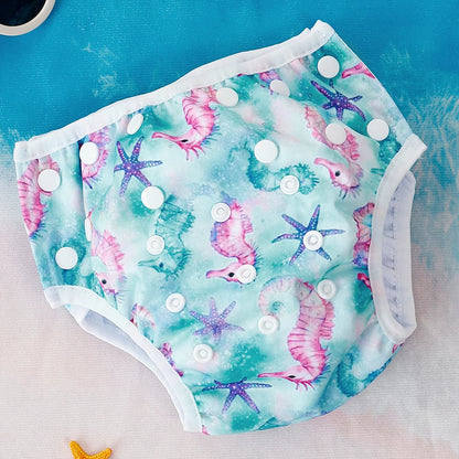 Baby Swim Diapers – Washable & Adjustable Fit