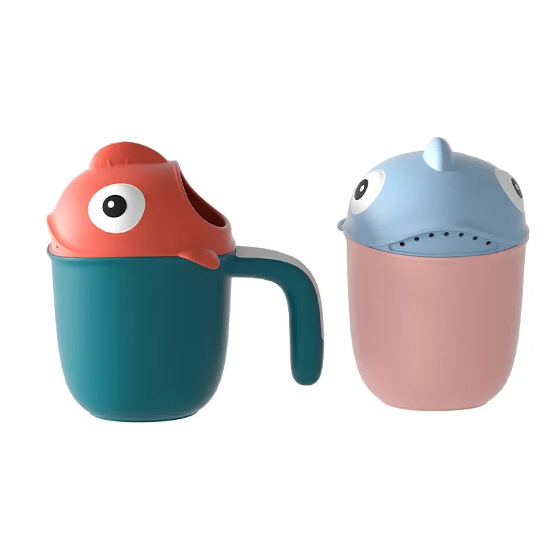 Baby Shark Rinse Cup – Tear-Free Hair Washing Helper - image 4