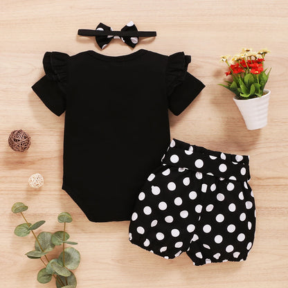 Baby Girl Summer Set – 3-Piece Outfit
