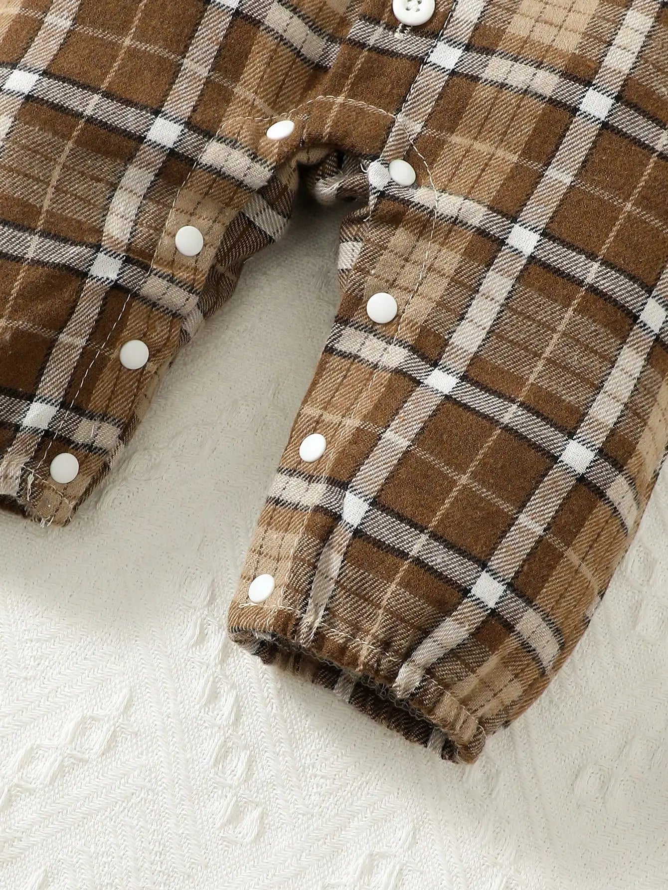 Baby Boy Gentleman Set – Suspenders Jumpsuit & Hat - image 3