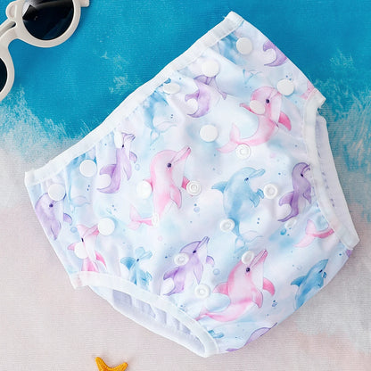 Baby Swim Diapers – Washable & Adjustable Fit