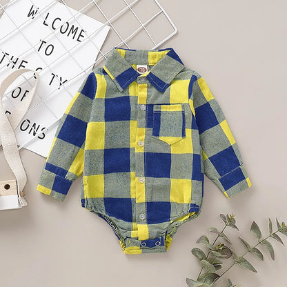 Newborn Baby Boy Bodysuit – Gentlemen Style