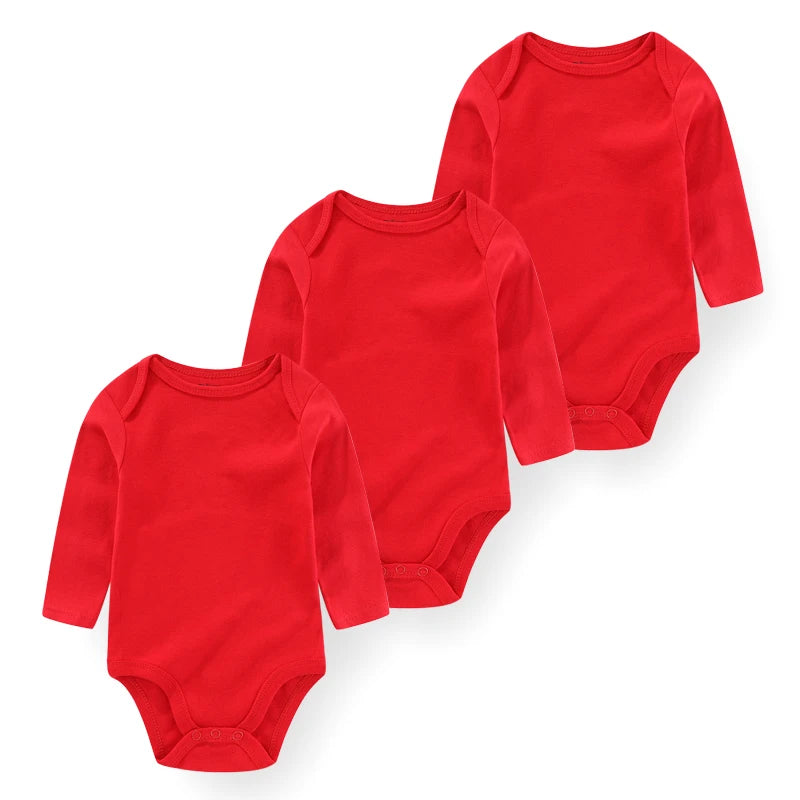 Newborn Cotton Bodysuit 3-Pack – Soft Everyday Onesies - image 14