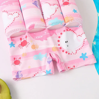 Children's Buoyancy Swimsuit - Cartoon Print - image 3