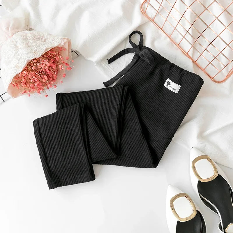 Adjustable Maternity Pants – Soft High Waist Comfort