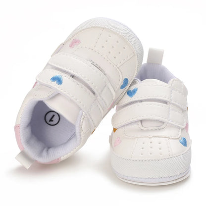 Baby Girl Soft Sole Crib Shoes - First Walker - image 4