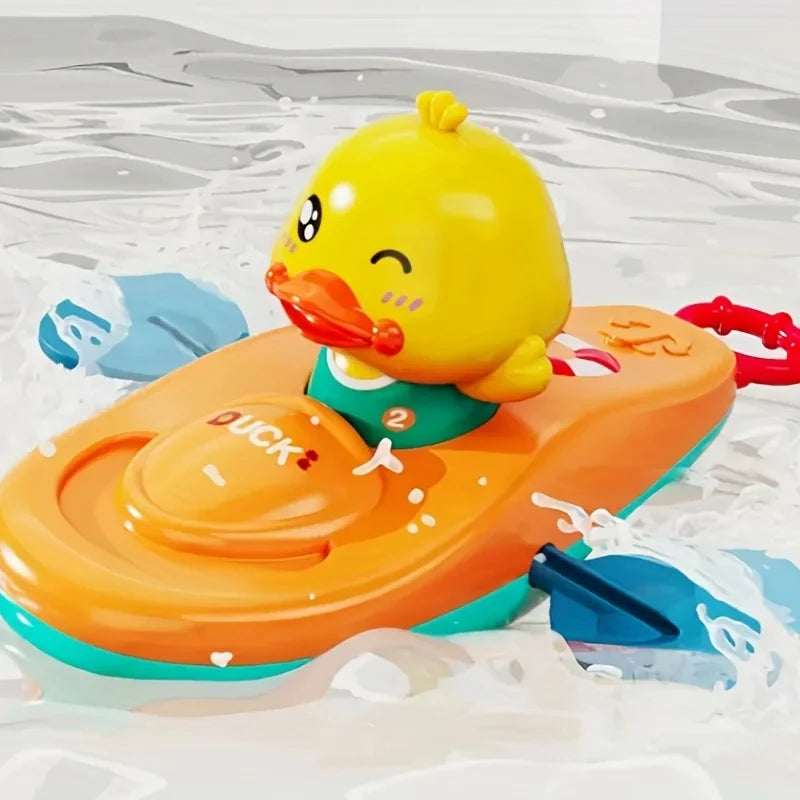 Baby Bath Toy Set – Cute Ducks, Piglets, Cows Water Spraying Interactive Play - image 4