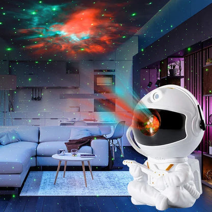 Astronaut Galaxy Star Projector Night-Light